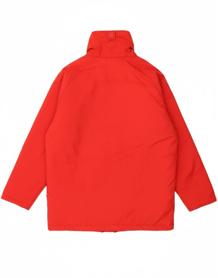 SLAM Mens Loose Fit Padded Jacket UK 34 XS Red Polyester