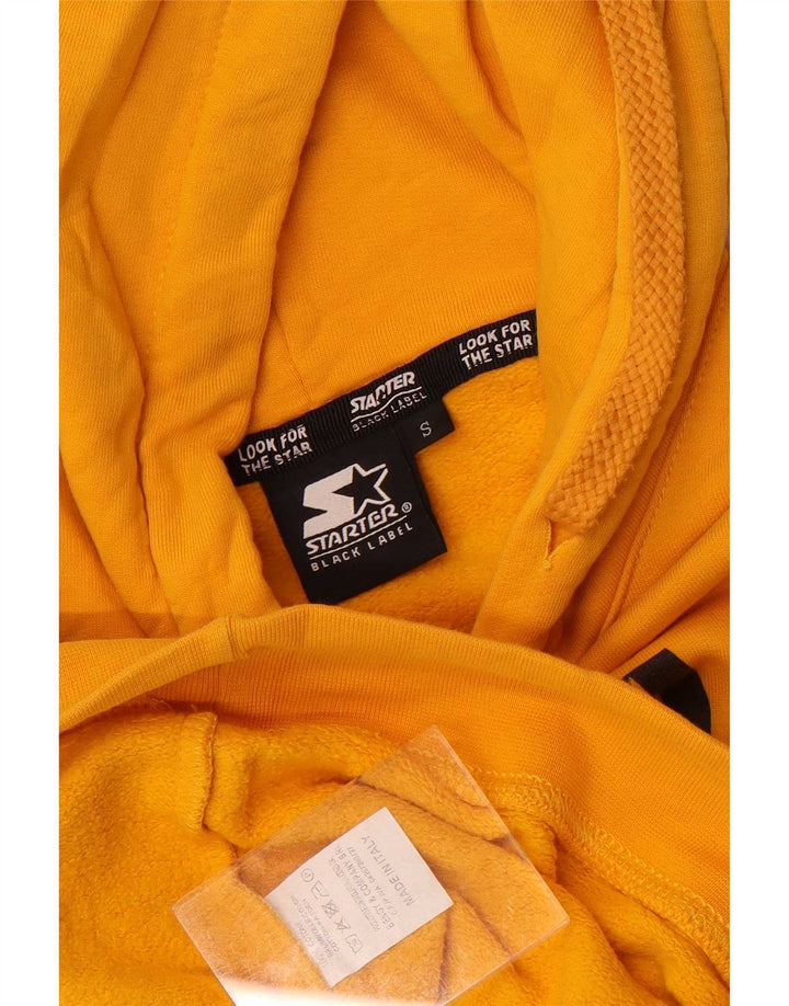 Starter Pull à capuche graphique pour homme Petit jaune