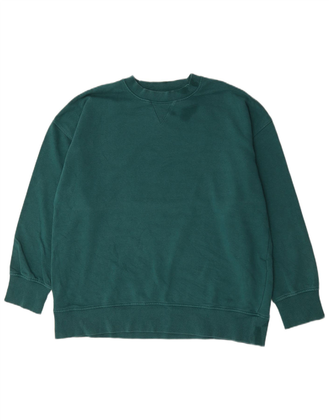 Zara Homme Sweatshirt Jumper Moyen Vert Coton