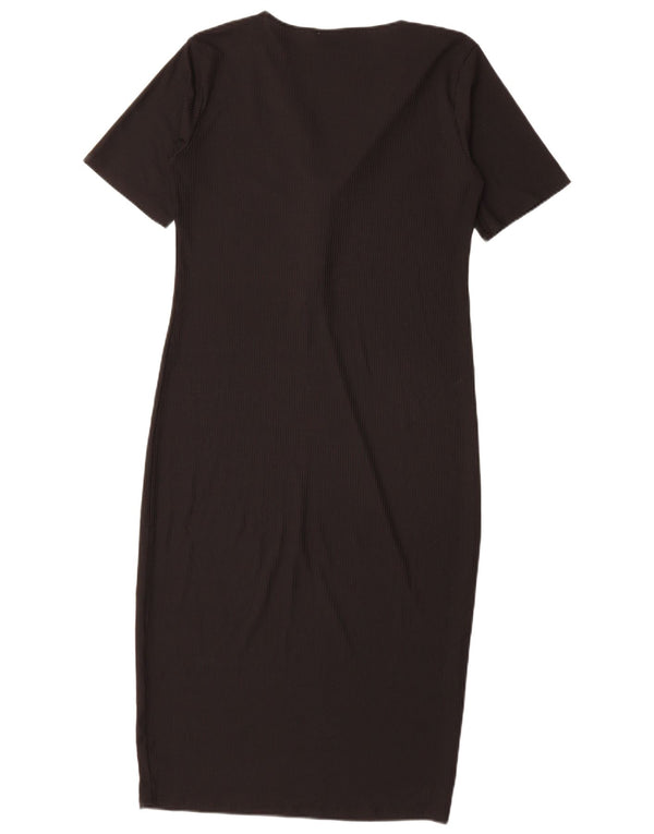 Robe fourreau Trafaluc Zara Femme UK 14 Large Noir Polyester
