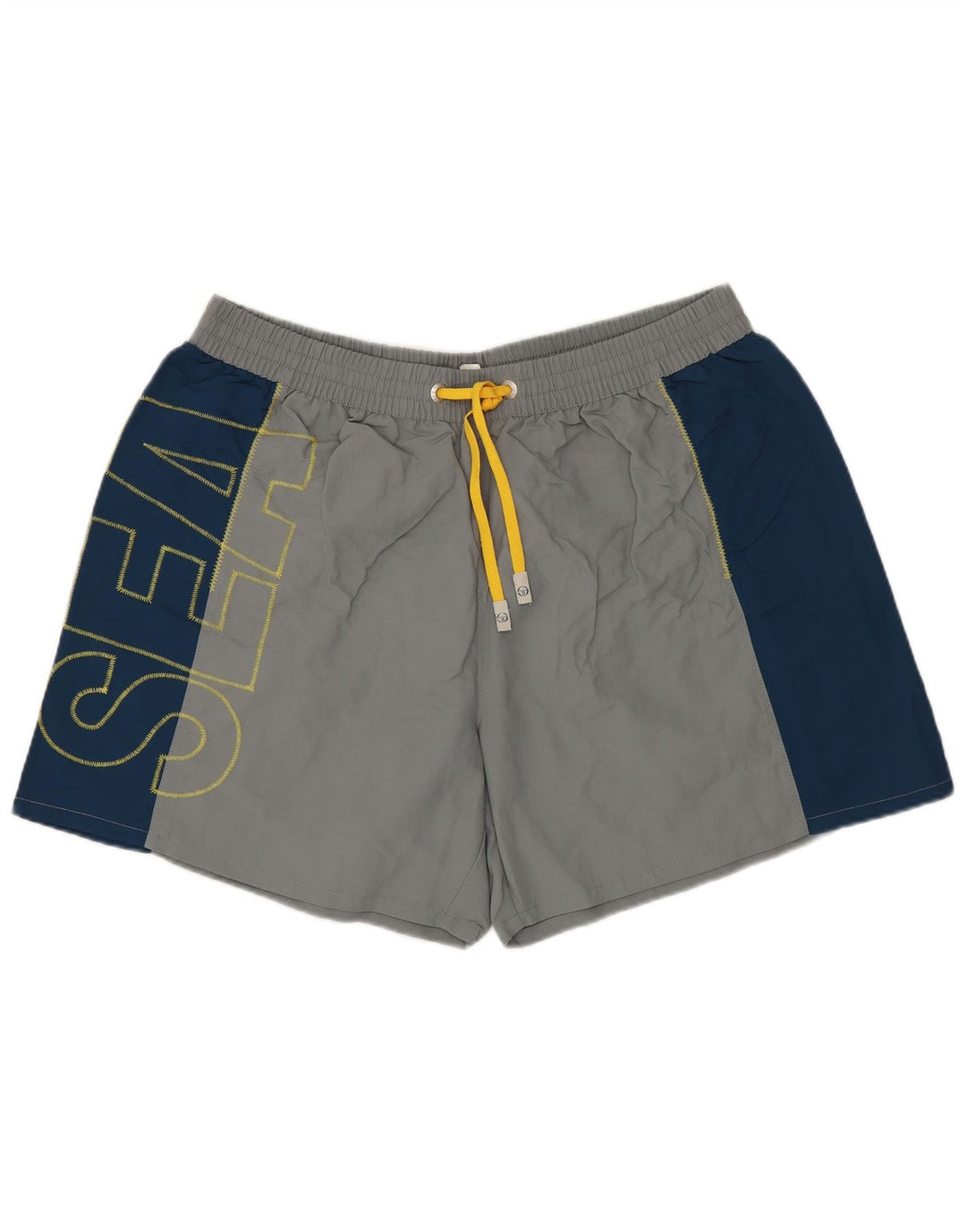 SERGIO TACCHINI Short de Bain Graphique XL Homme Gris Colorblock Polyamide