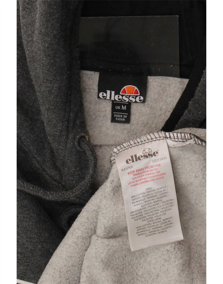 Ellesse Pull à capuche en coton gris moyen |