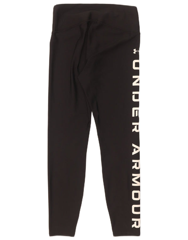 Under Armour Legging Heat Gear Graphic pour femme UK 12 Noir moyen