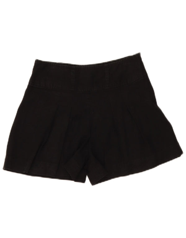 Oasis Short décontracté pour femme UK 8 Small W28 Lyocell noir