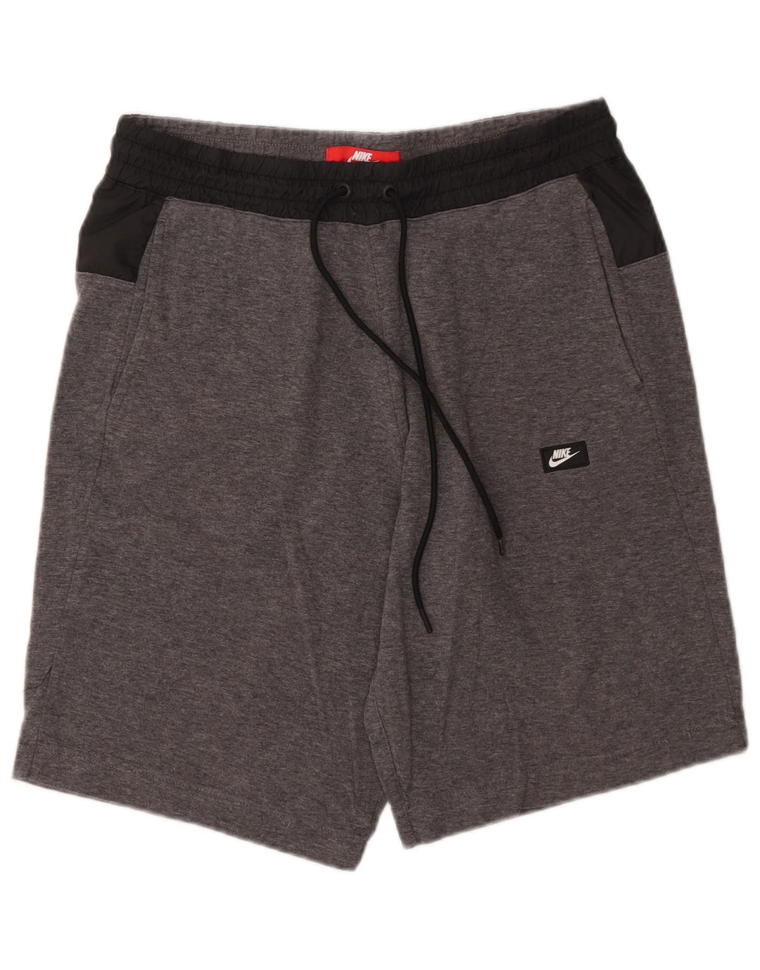 Nike Short de sport pour homme en coton moucheté gris Taille L