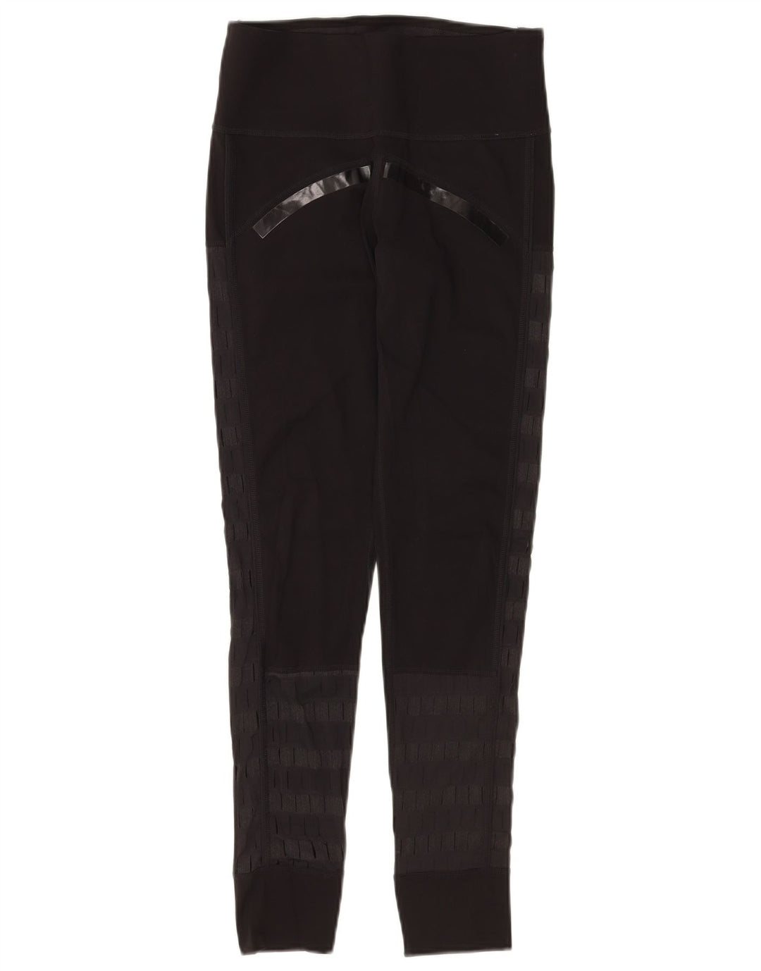 ADIDAS Femmes Stella McCartney Graphic Leggings UK 8 Petit Noir Rayé