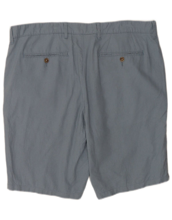 Marks & Spencer Short Chino Homme W40 XL Bleu Lin