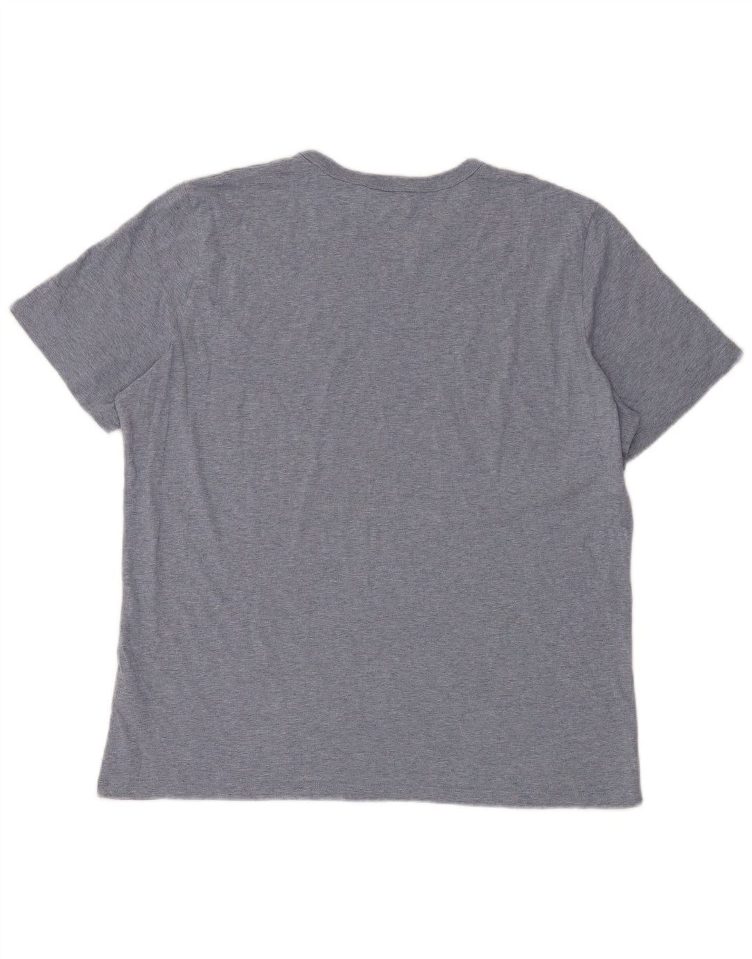 Cos T-Shirt Regular Homme Haut Large Bleu Moucheté Coton