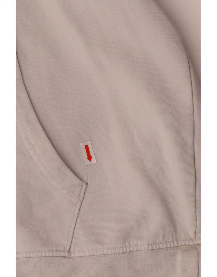 FILA Pull à capuche graphique XL homme blanc coton