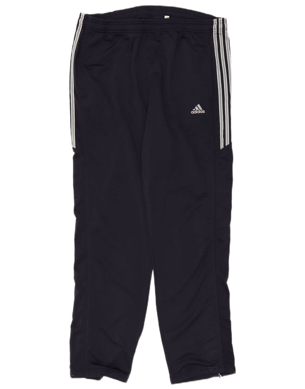 ADIDAS Pantalon de survêtement pour homme UK 44/46 Large Bleu Marine Polyester