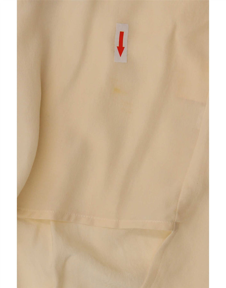 Andrea's Chemisier chemise à nouer sur le devant pour femme EU 42 Grand beige floral