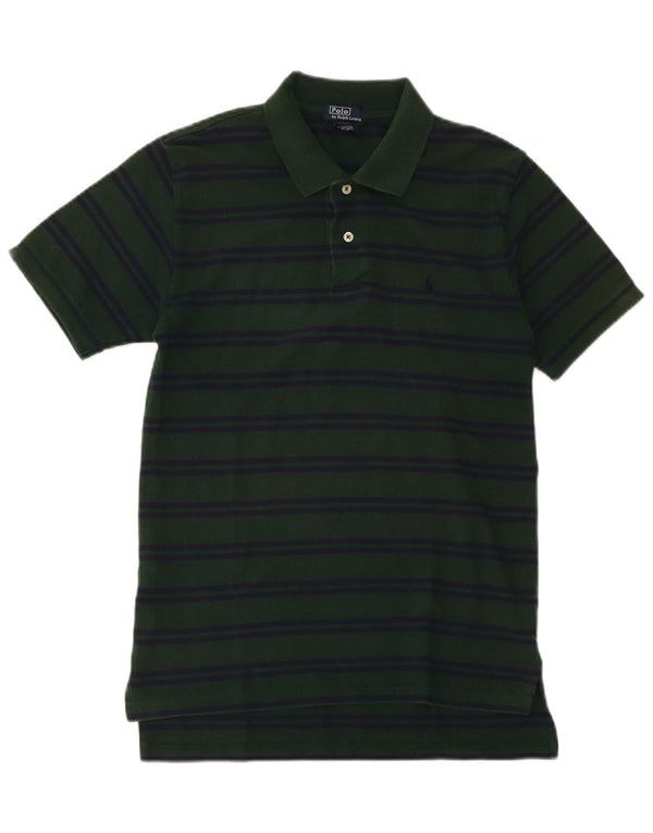 Polo Ralph Lauren Chemise Garçon 15-16 ans XL Coton Rayé Vert