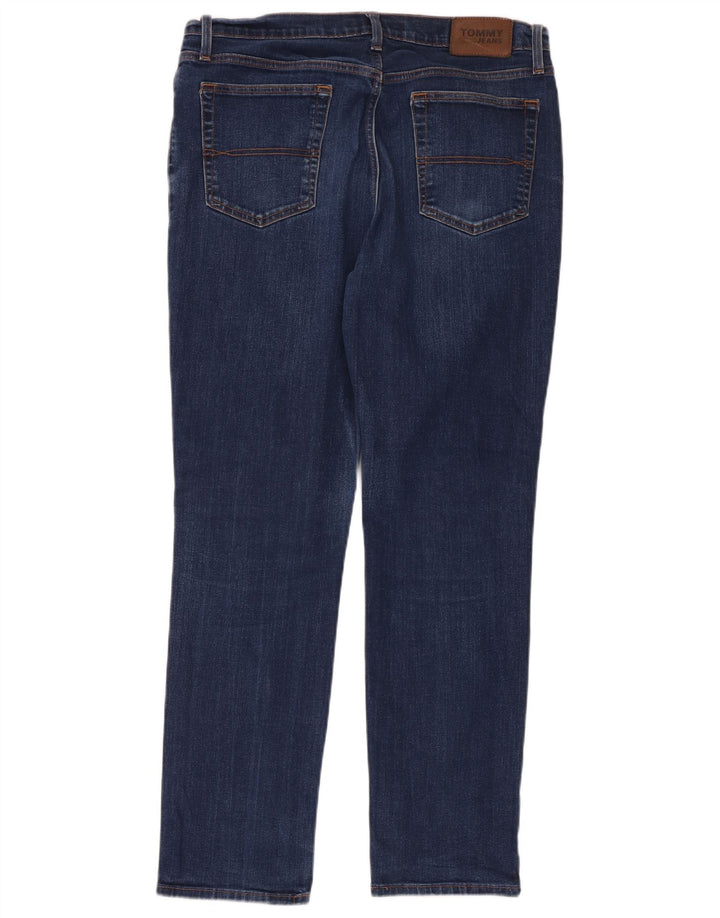 Tommy Hilfiger Jean Droite Slim Homme W36 L32 Bleu