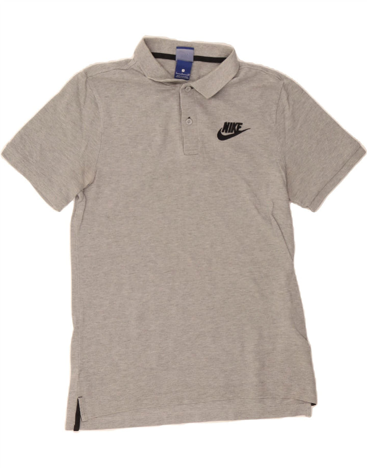 NIKE Mens Polo Shirt Small Grey Cotton Vintage Nike and Second-Hand Nike from Messina Hembry 