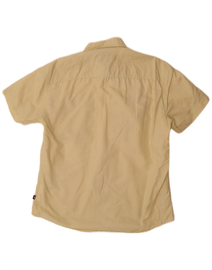 Marlboro Classics Chemise à manches courtes pour homme Large Jaune