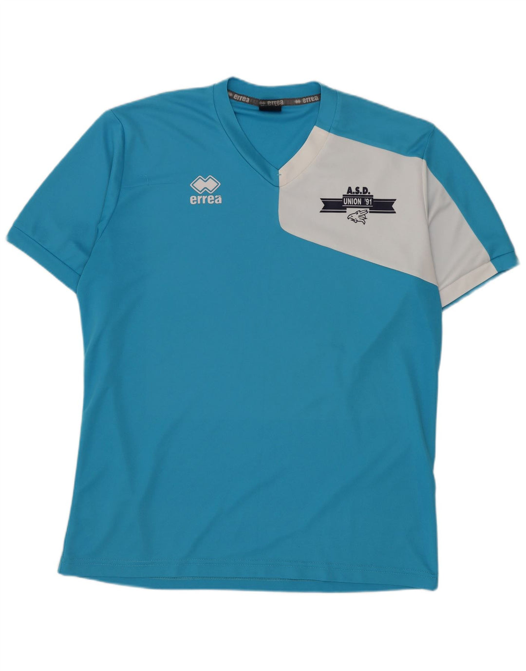 Errea T-Shirt Homme Top XL Bleu Colourblock