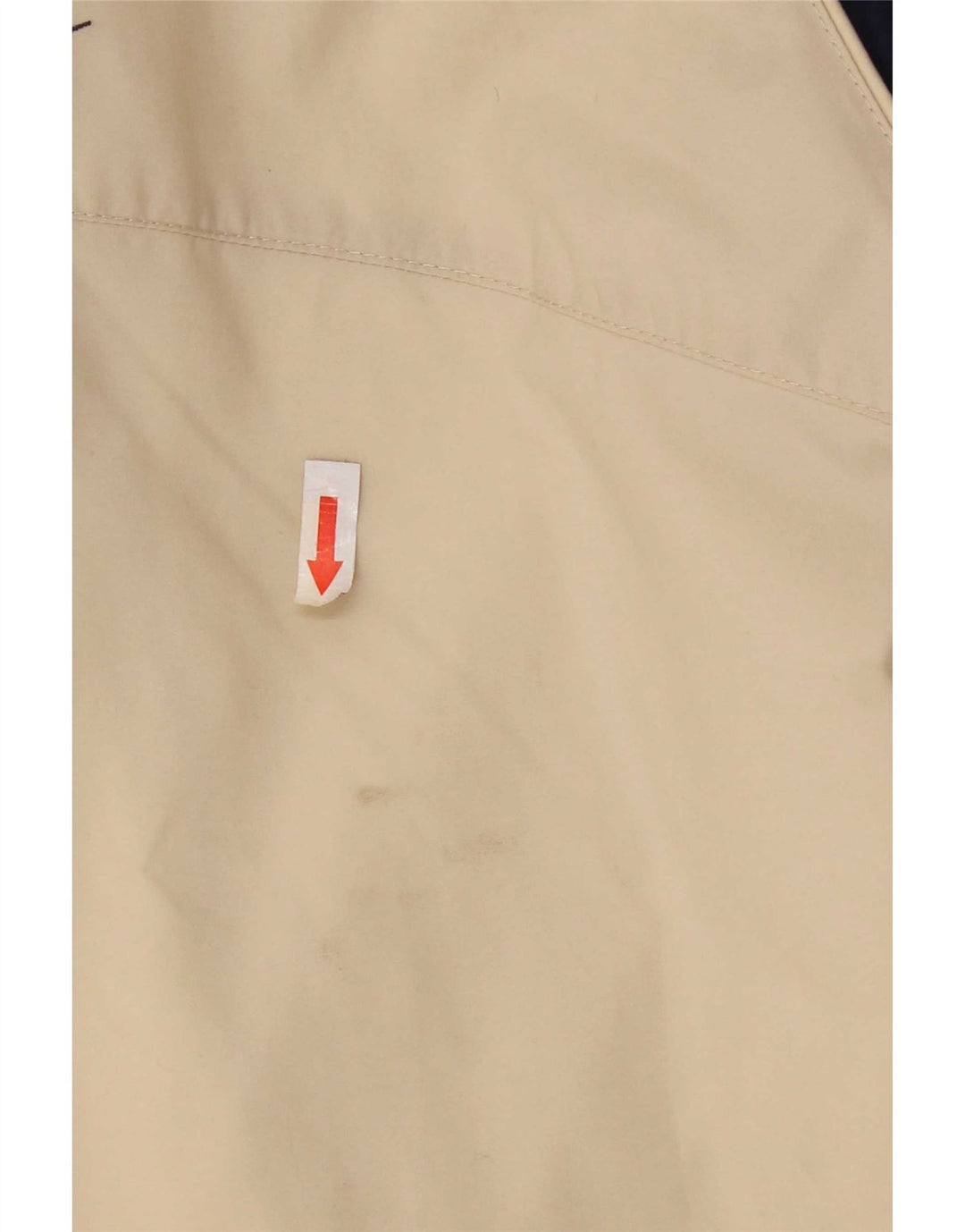 Nike Veste de survêtement pour homme UK 47/48 2XL Beige Colorblock Polyester