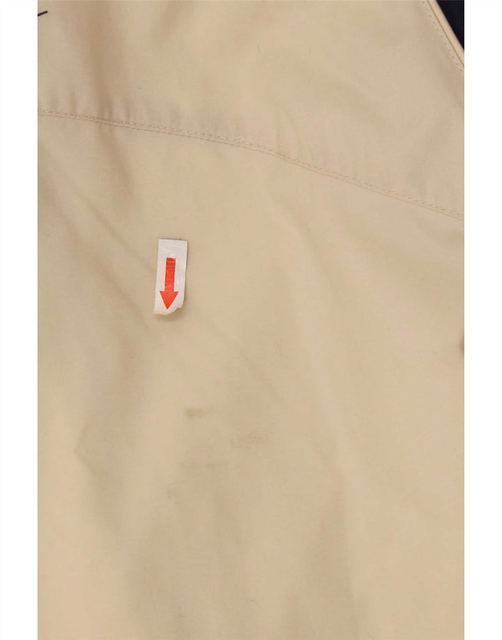 Nike Veste de survêtement pour homme UK 47/48 2XL Beige Colorblock Polyester