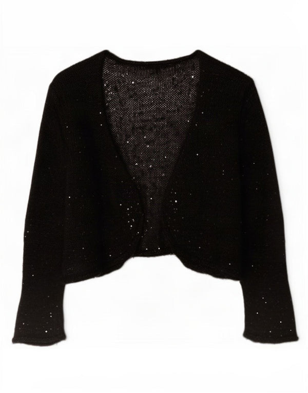 Phase Eight Boléro Cardigan Pull UK 16 Grand Noir