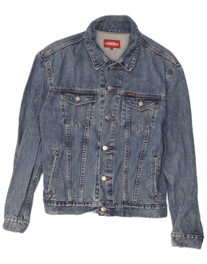 Carrera Veste en jean pour homme UK 40 Large Bleu Coton