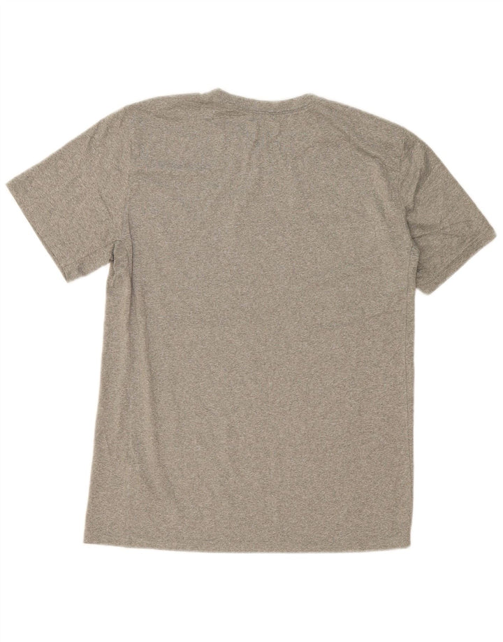 Nike Homme Dri Fit Graphic T-Shirt Haut Gris Moyen Polyester