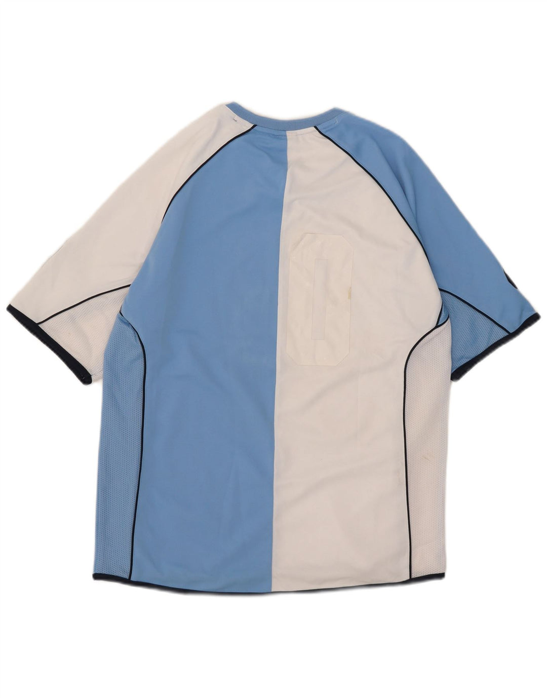 Asics T-Shirt Graphique Homme Bleu Moyen Polyester Colorblock