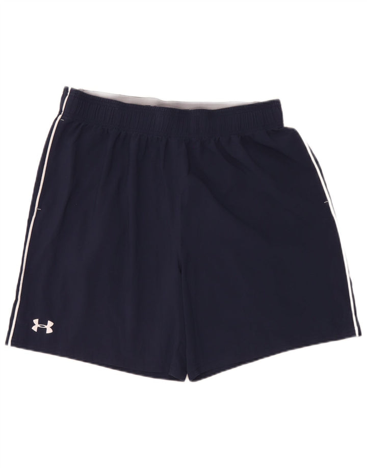 Under Armour Short de Sport Graphique XL Homme Bleu Marine