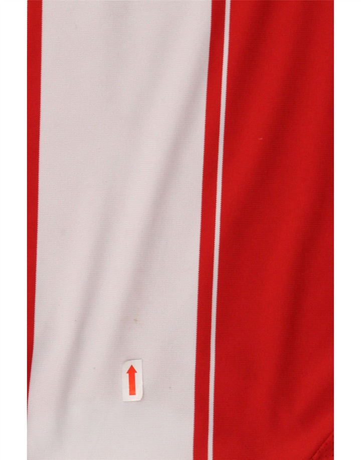 ADIDAS T-shirt graphique FC Bayern Munchen pour garçon 15-16 ans Rouge rayé