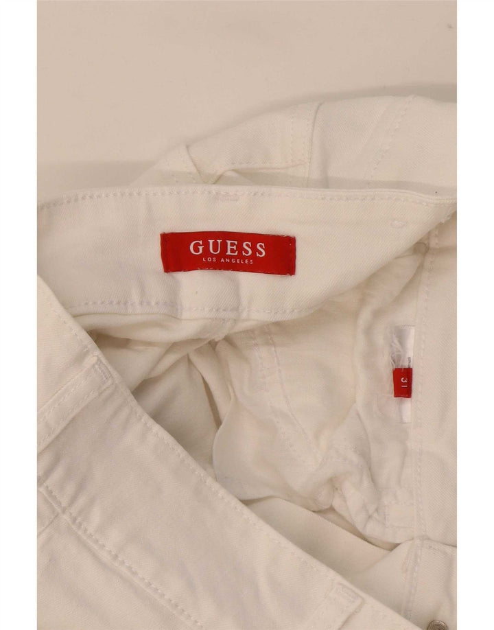 Guess Jean Slim Femme W31 L32 Blanc