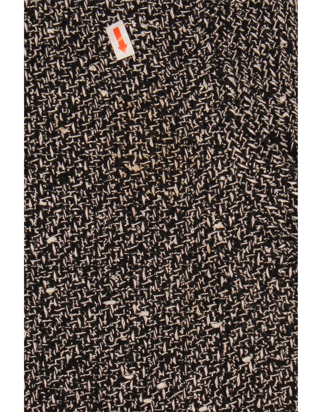 ZARA Veste blazer courte surdimensionnée pour femme UK 18 XL Noir moucheté