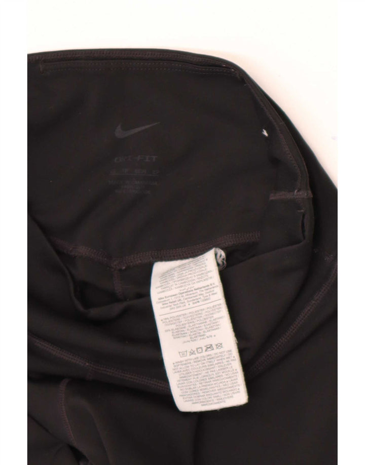 Nike Legging Dri Fit Femme UK 4 XS Noir Polyester