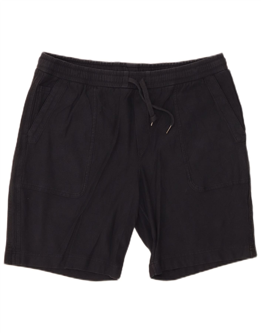 ATHLETA Short décontracté pour homme Large W34 Bleu marine en coton