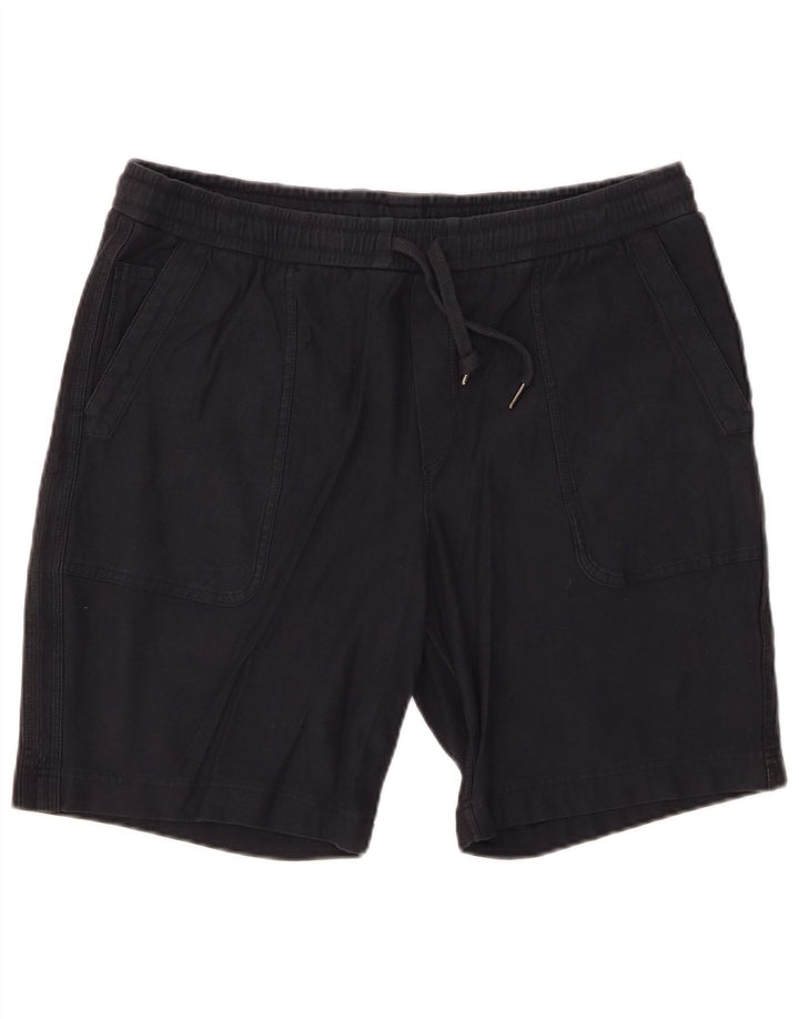 ATHLETA Short décontracté pour homme Large W34 Bleu marine en coton