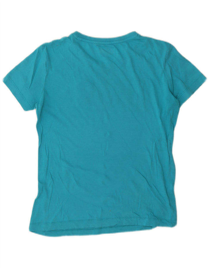 Lotto T-shirt graphique pour femme UK 14 Bleu moyen