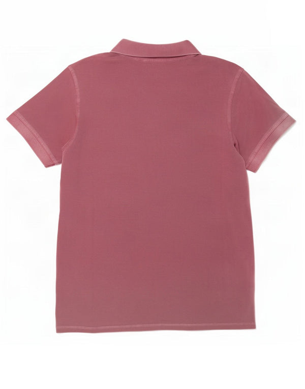 Hugo Boss Polo Slim Fit 3XL Rouge Coton Homme