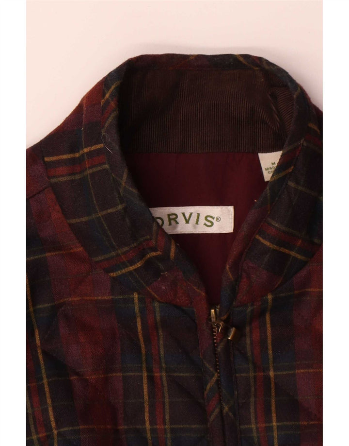 Orvis Gilet matelassé pour femme UK 44 Medium Multicolore Check Polyester