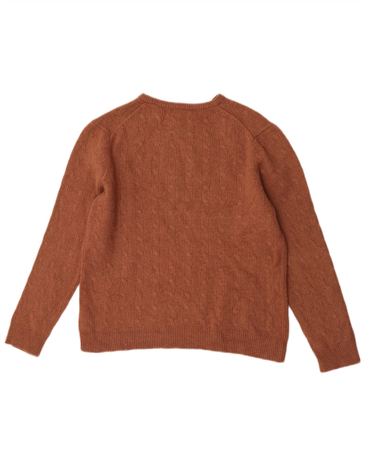 Marks & Spencer Pull à col rond pour garçon 12-13 ans Marron
