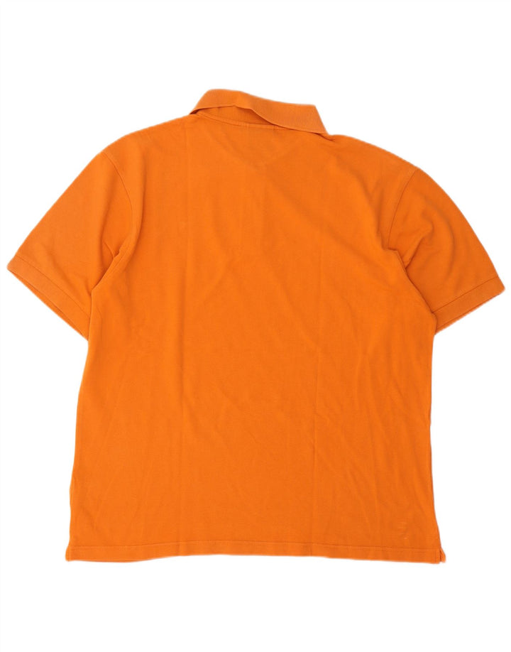 Diadora Polo Homme Large Orange Coton