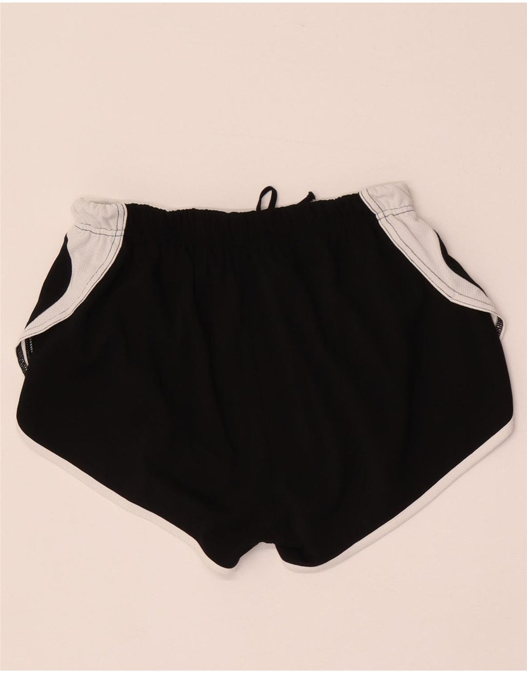 Asics Short de sport pour femme UK 8 Small Noir Colourblock