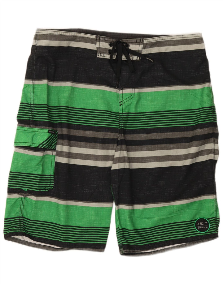 O'Neill Short de bain homme grand noir rayé polyester