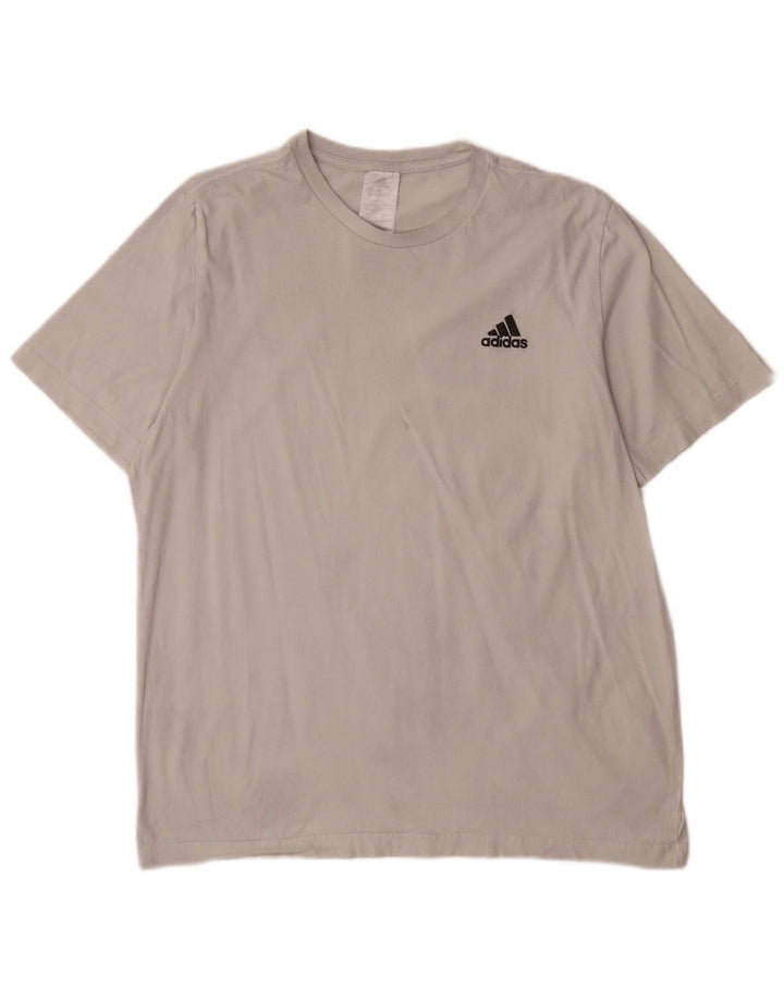 Adidas T-Shirt Homme Haut Grand Coton Blanc