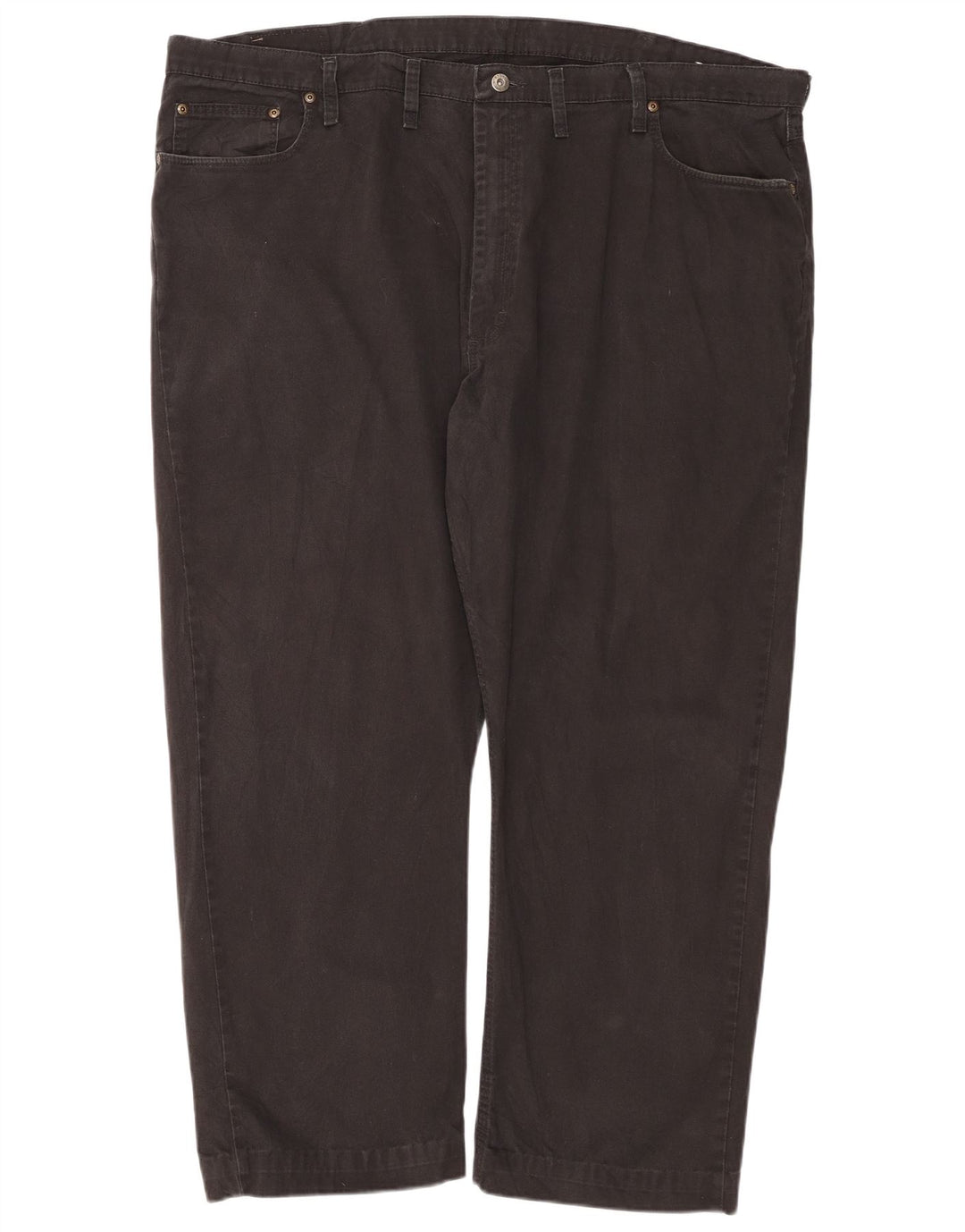 WRANGLER Jean droit homme W46 L30 coton noir