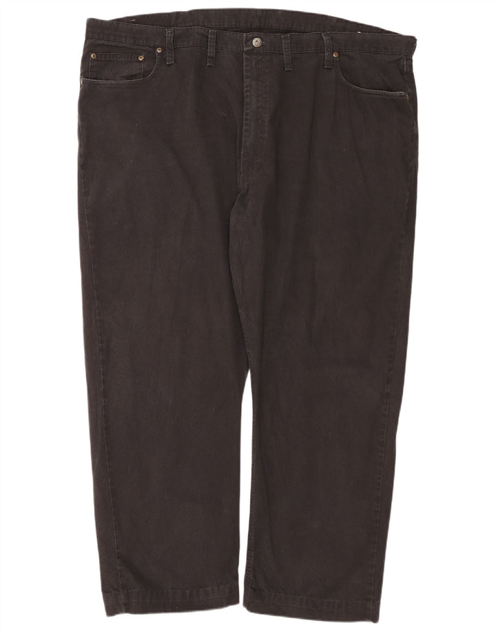 WRANGLER Jean droit homme W46 L30 coton noir