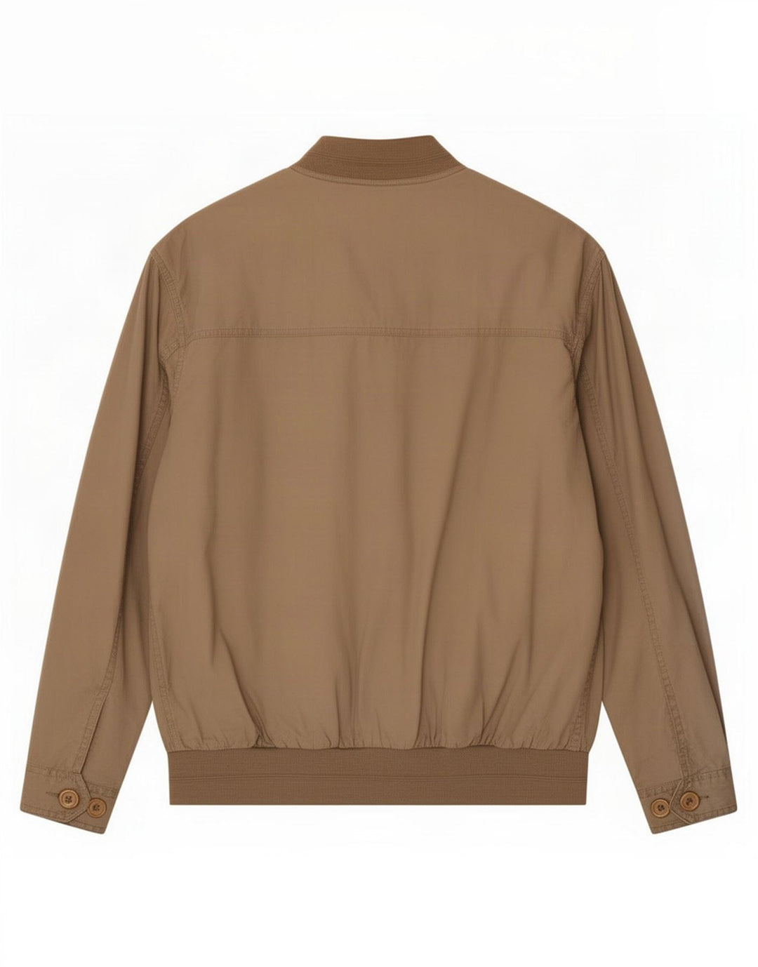 Veste Bomber Homme Vintage IT 52 XL Coton Beige