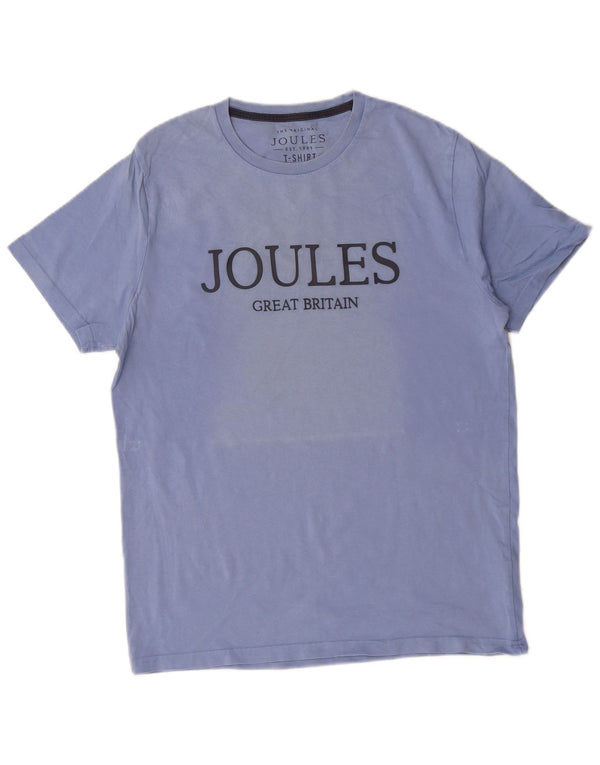 Joules T-Shirt Graphique Homme Bleu Moyen Coton