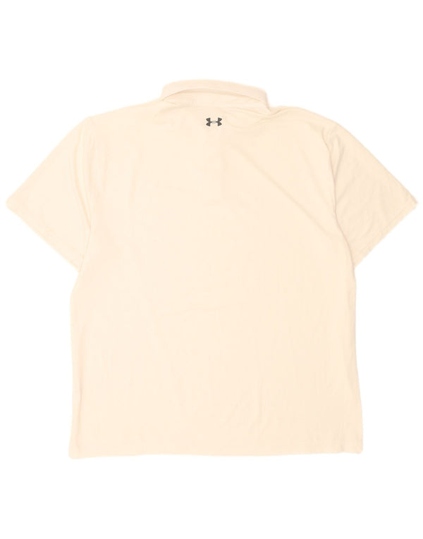 Under Armour Polo Homme 2XL Blanc