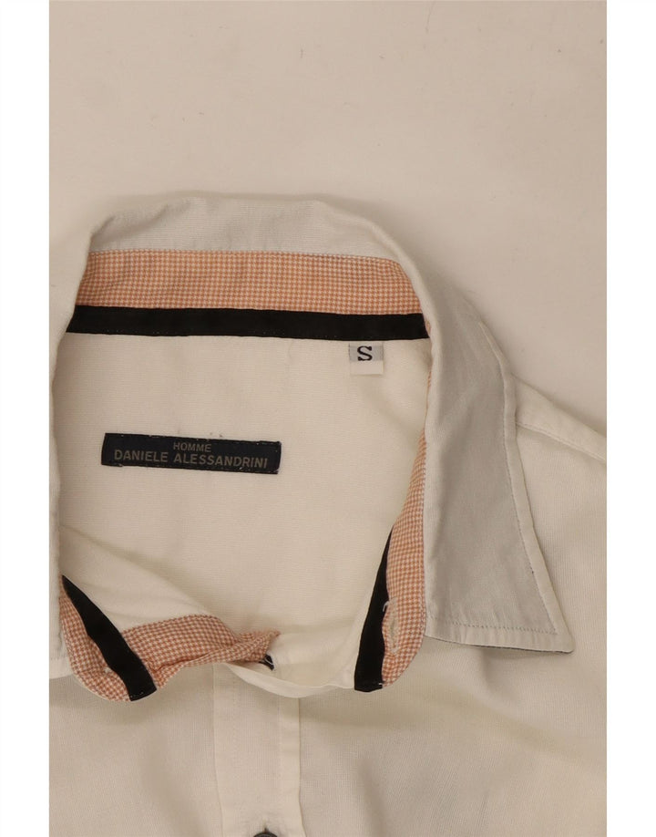 Daniele Alessandrini Chemise Homme Petit Blanc