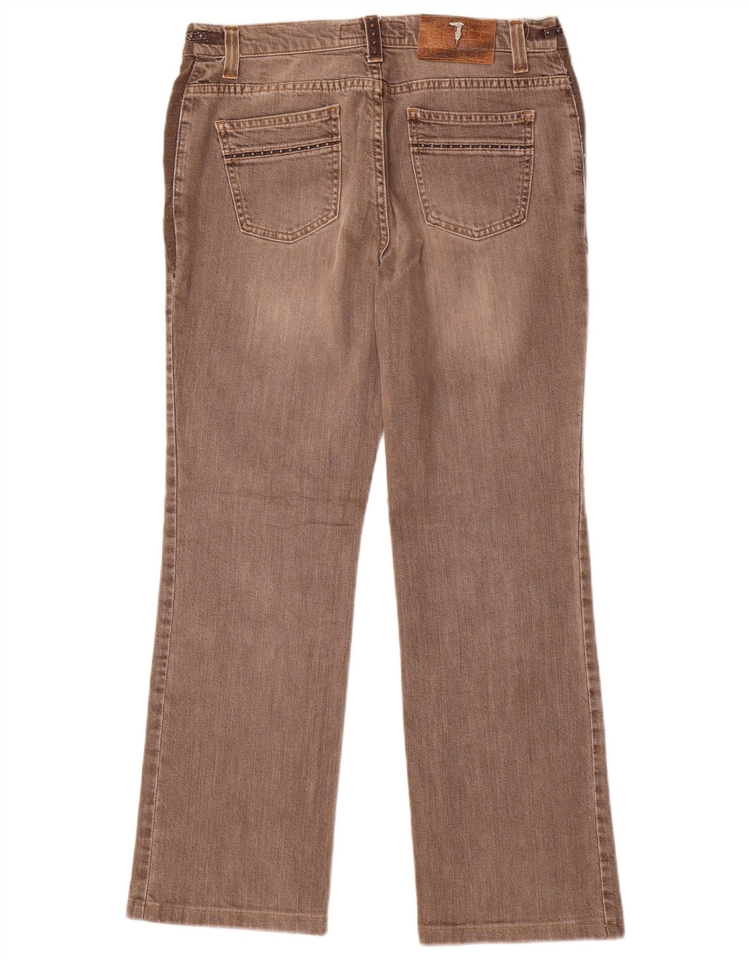 TRUSSARDI Jean Droit W28 L28 Marron Coton Femme
