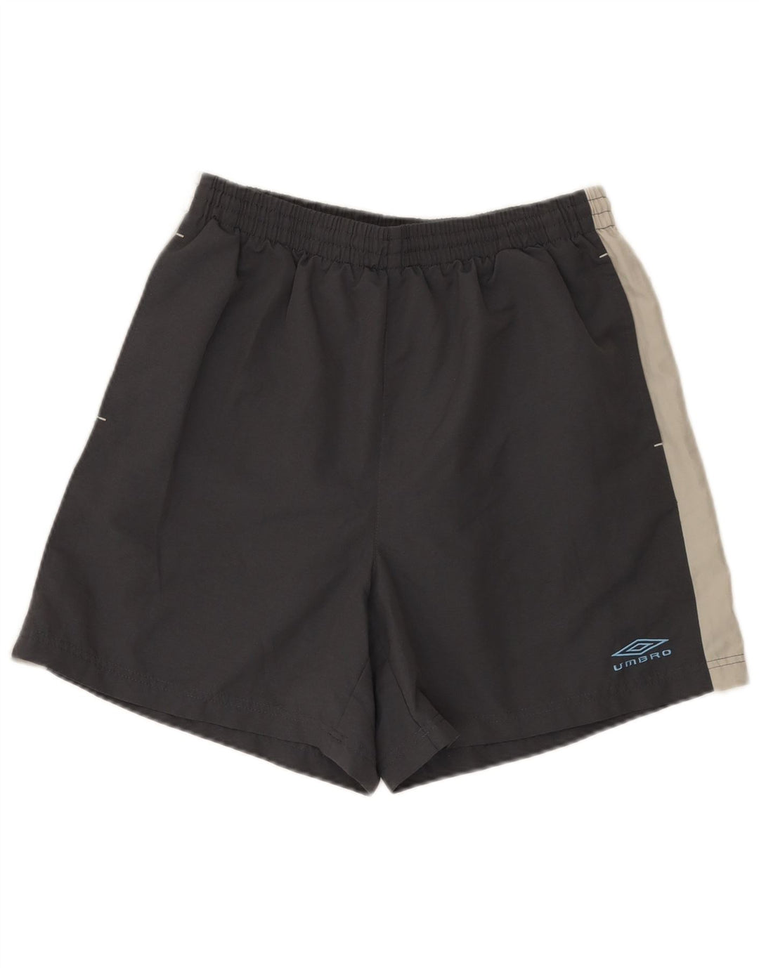 Umbro Short de Sport XL Homme Gris Colorblock Polyester