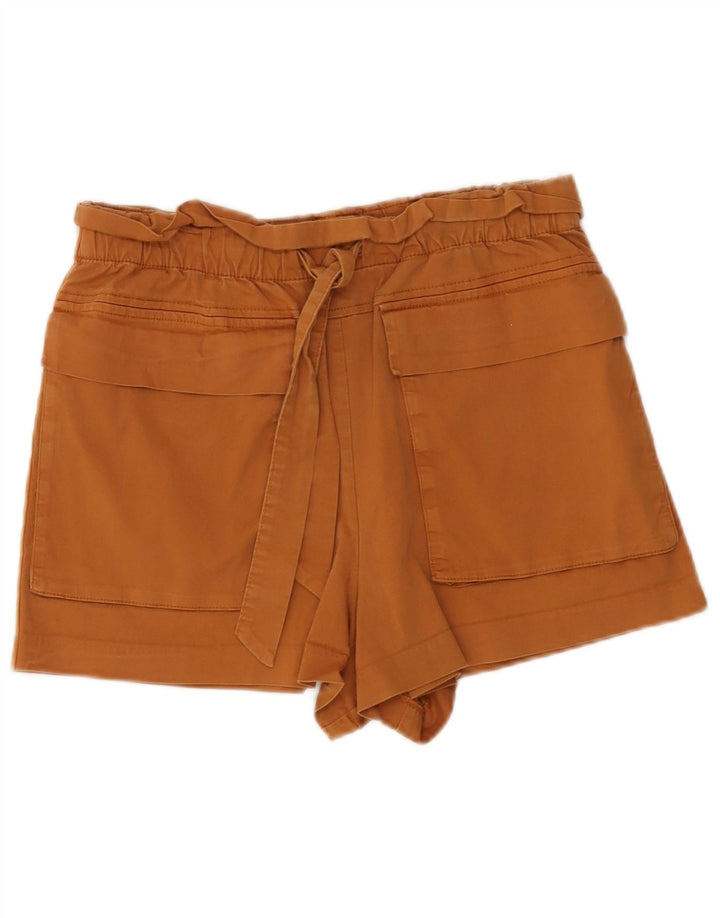 Zara Pantalon chaud taille haute pour femme Medium W28 Marron